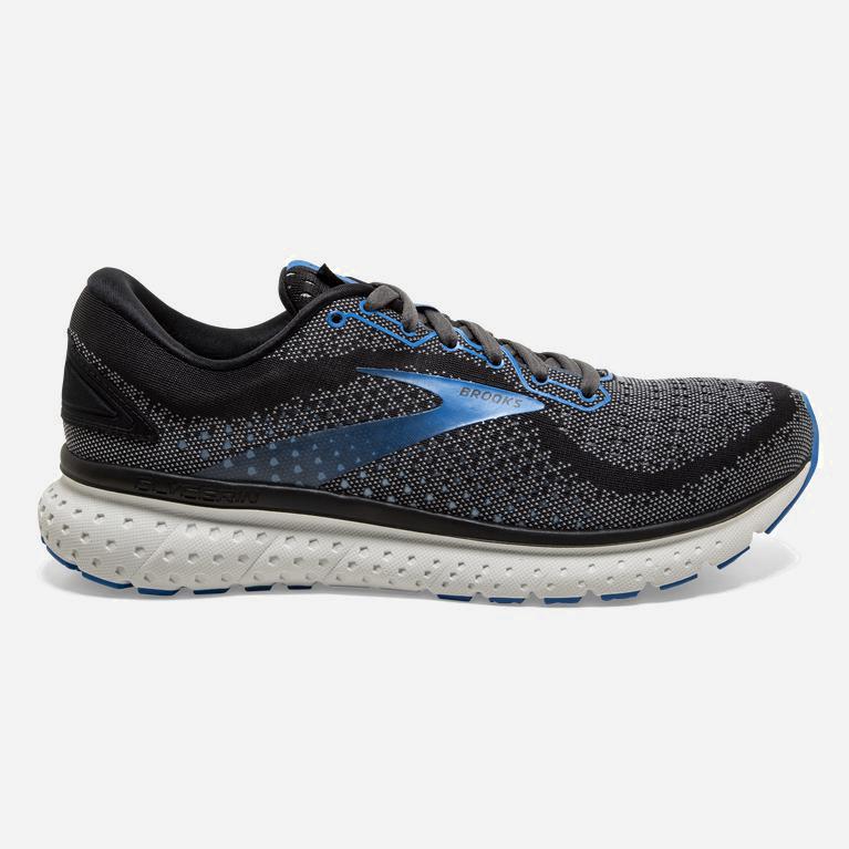 Brooks Glycerin 18 - Zapatillas Running Asfalto Hombre - Negras / Azules (HQ9652483)